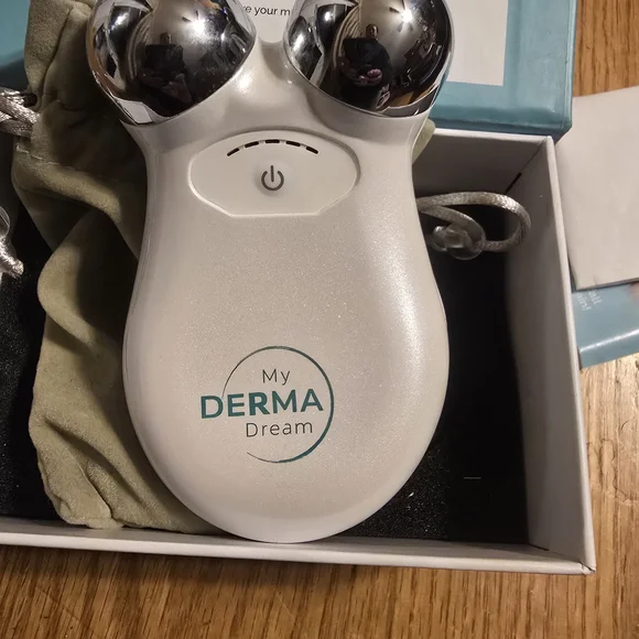 GLO+RX BTX Serum Set with Derma MicroSculpt Device - White